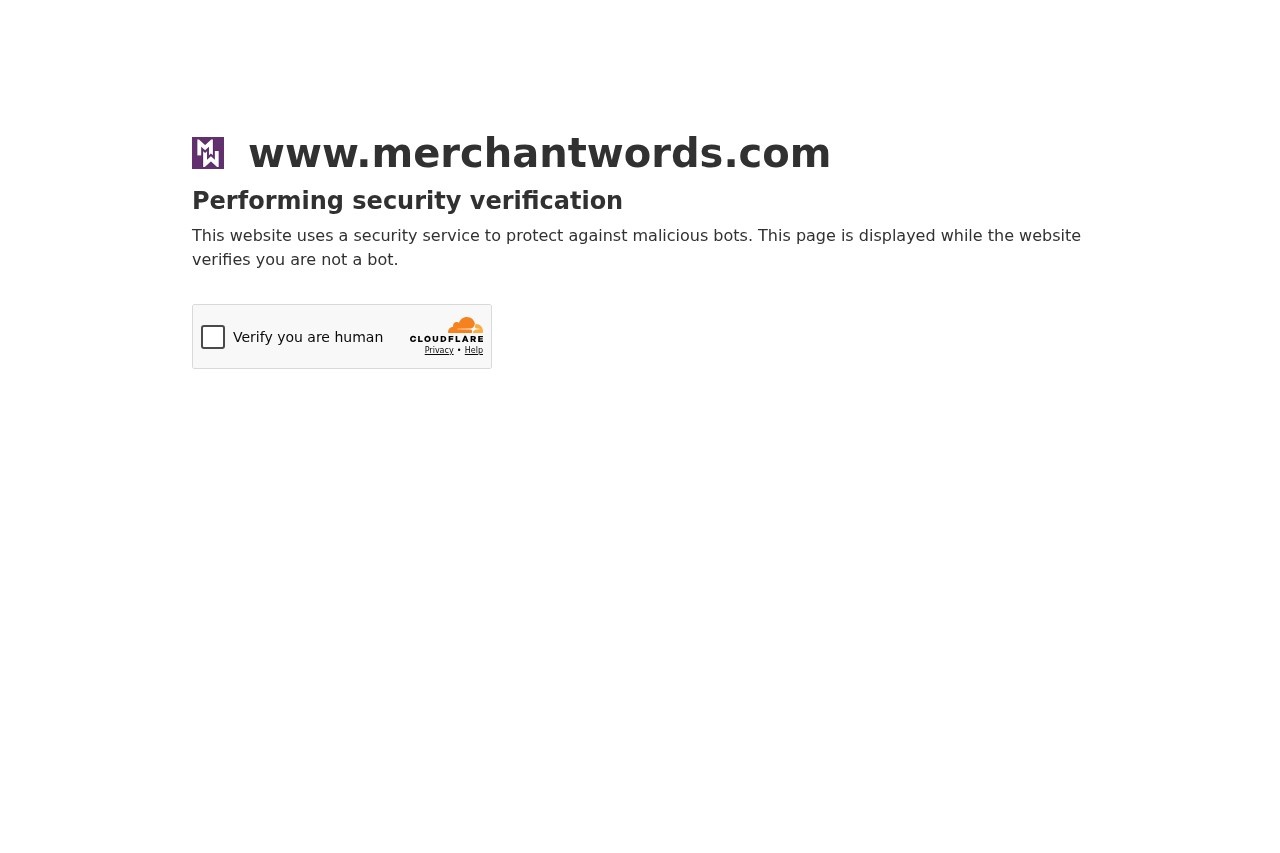 Merchant Words